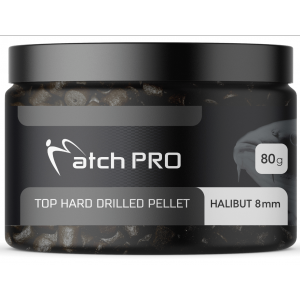 Pellet Haken mit Loch MatchPro 8mm - Heilbutt