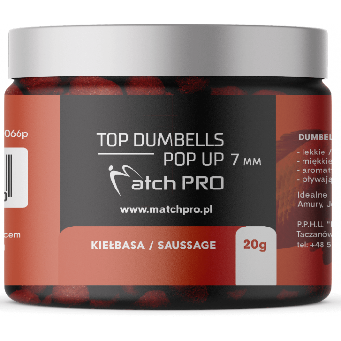 Dumbells POP UP MatchPro 7mm - Kiełbasa
