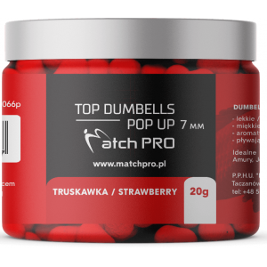 Dumbells POP UP MatchPro 7mm - Truskawka