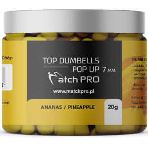 Dumbells POP UP MatchPro 7mm - Ananas