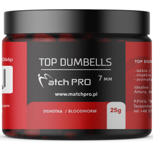 Dumbells MatchPro 7mm - Bloodworm Ochotka