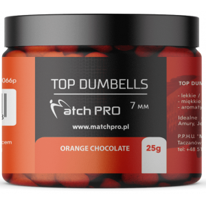 Dumbells MatchPro 7mm - Orange Schokolade