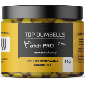 Dumbells MatchPro 7mm - CSL Fermentowana Kukurydza