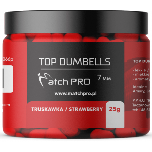 Dumbells POP UP MatchPro 7mm - Strawberry Truskawka