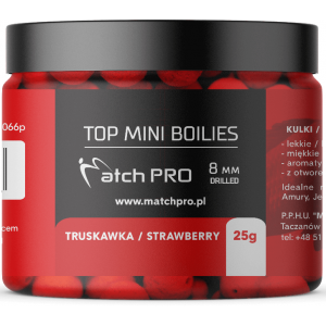 Mini Sinking Pellets MatchPro 8mm - Strawberry