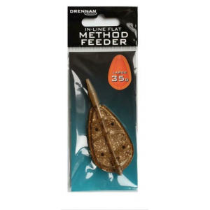Drennan Krmítko LARGE 35g IN-LINE FLAT METHOD FEEDER