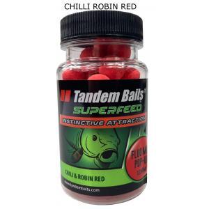 Kulki Haczykowe Mini Pop-Up Tandem Baits - 12mm Chili Robin Red