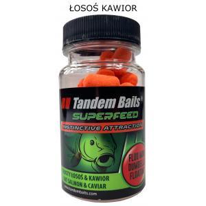 Dumbells fluo Pop-Up Tandem Baits 12mm - Salmon Caviar