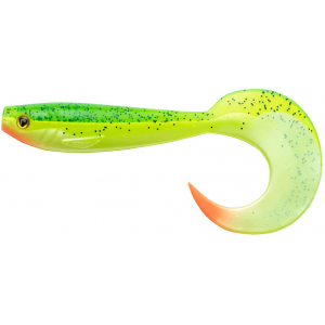Gummifisch Fox Rage Pro Grub 12cm - UV Lemontiger