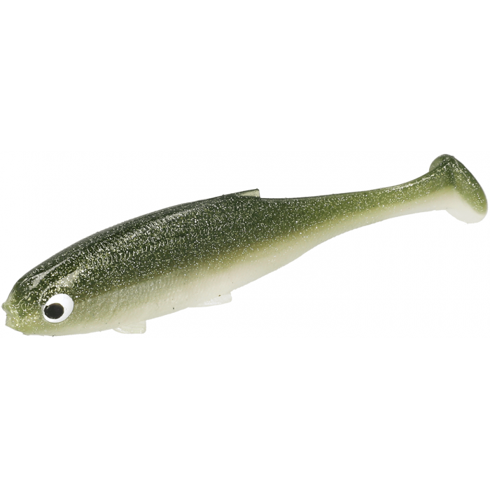 Guma na Sandacza Mikado Real Fish 10cm - Olive Bleak - 1szt