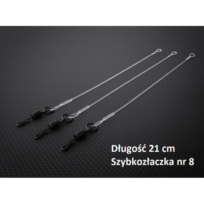 Gemini Tidy Boom Ronnie Rigs Carp Leaders 21cm 3pcs