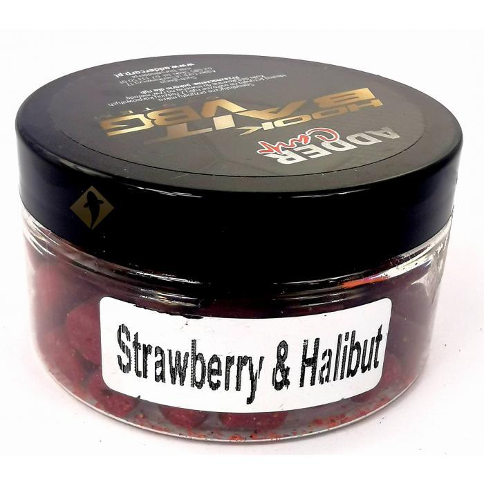 Pellet Haczykowy Adder Carp Hard 8mm - Erdbeere Heilbutt