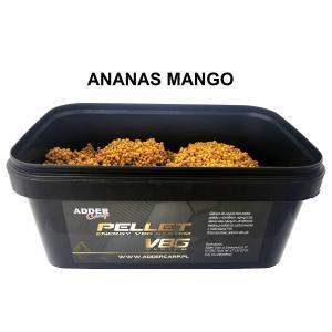 Gotowy Pellet w wiaderku Adder Carp Energy VBG - Ananas Mango