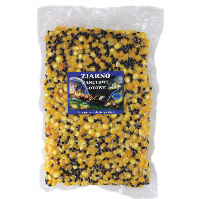 Ziarna Preparowane Stil Mix Kukurydza Konopia 0,8kg