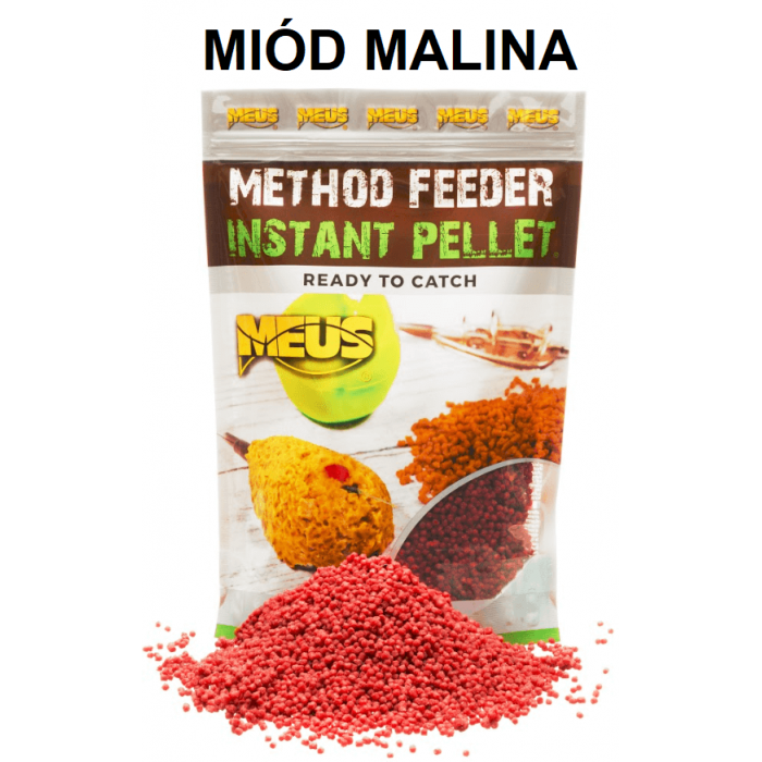 Fertigpellets Meus für Method Feeder 2mm - Honig Himbeere 700g