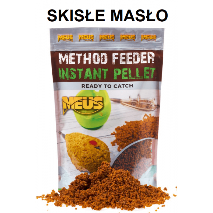 Gotowy Pellet Meus do Method Feeder 2mm - Skisłe Masło 700g