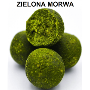 Masivní návnadové kuličky 18mm - Green Mulberry 1kg