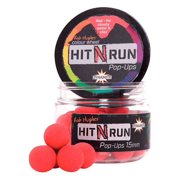 Kulki haczykowe Pop-Up Dynamite Baits - Hit N Run Red 15mm