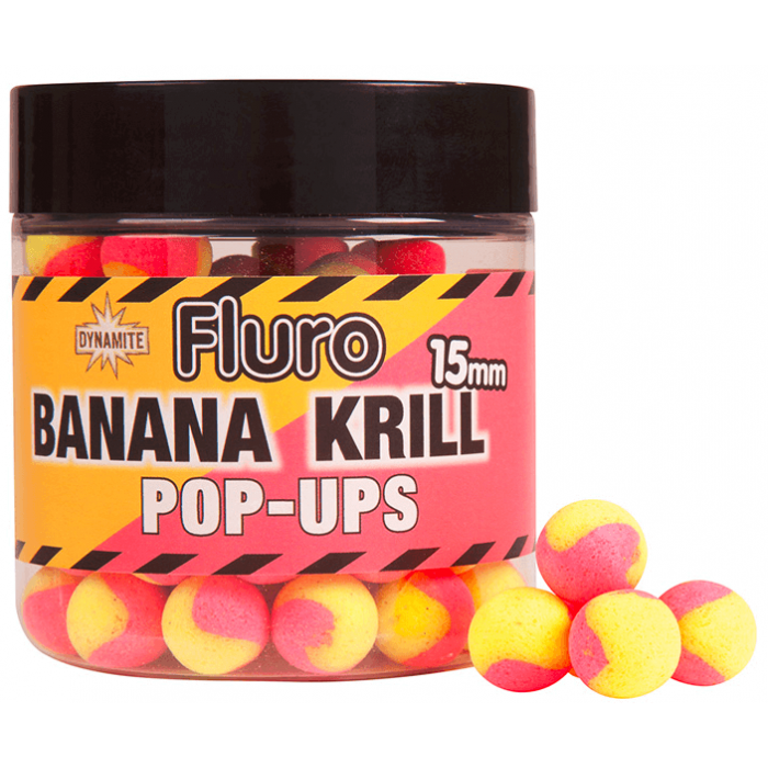 Kulki Haczykowe Pop-Up Dynamite Baits - Kryl Banan 15mm