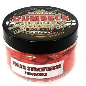 Dumbels Traper Pop-up Method Feeder 8-10mm - Strawberry