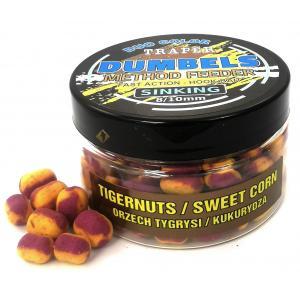 Dumbels Traper Sinking Duo 8-10mm - Tigernuss / Mais