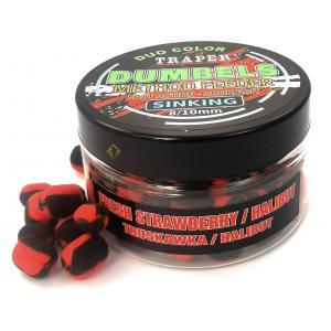 Dumbels Traper Sinking Duo 8-10mm - Strawberry / Halibut