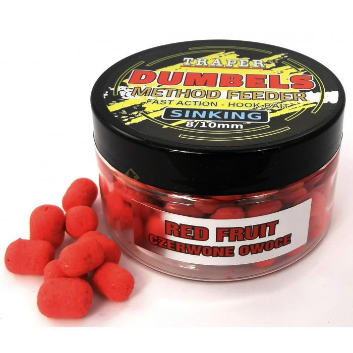 Dumbels Traper Sinking Method Feeder 8-10mm - Rote Früchte