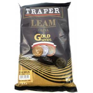 Rybářská hlína Traper černá do návnad 1,5kg