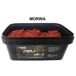 Připravený pelet v kyblíku Adder Carp Energy VBG - Moruše 1kg