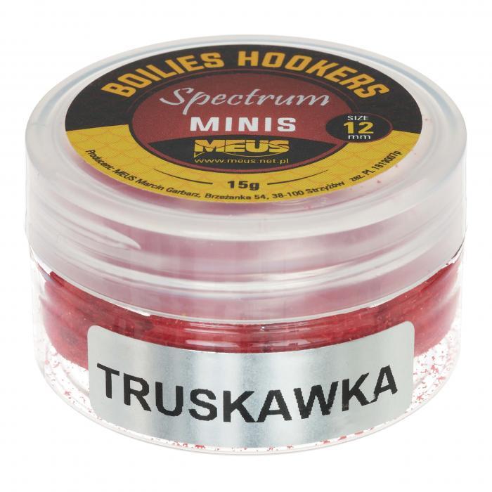 Meus Spectrum Hakenköder 12mm - Erdbeere Minis
