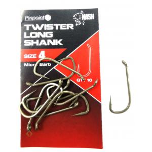 Twister Long Shank Size 2 Micro Barbed