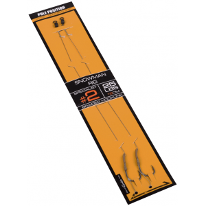 Pole Position Rig Snowman Karpfenrig 25lb 2