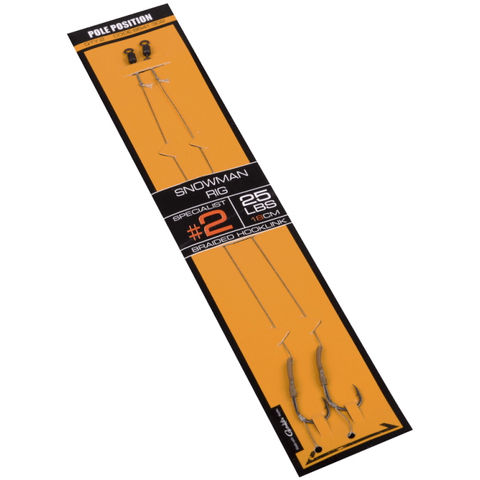 Pole Position Rig Snowman Karpfenrig 25lb 2