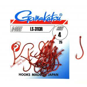 Haczyki na úhoře Gamakatsu LS-3113R vel. 2/0