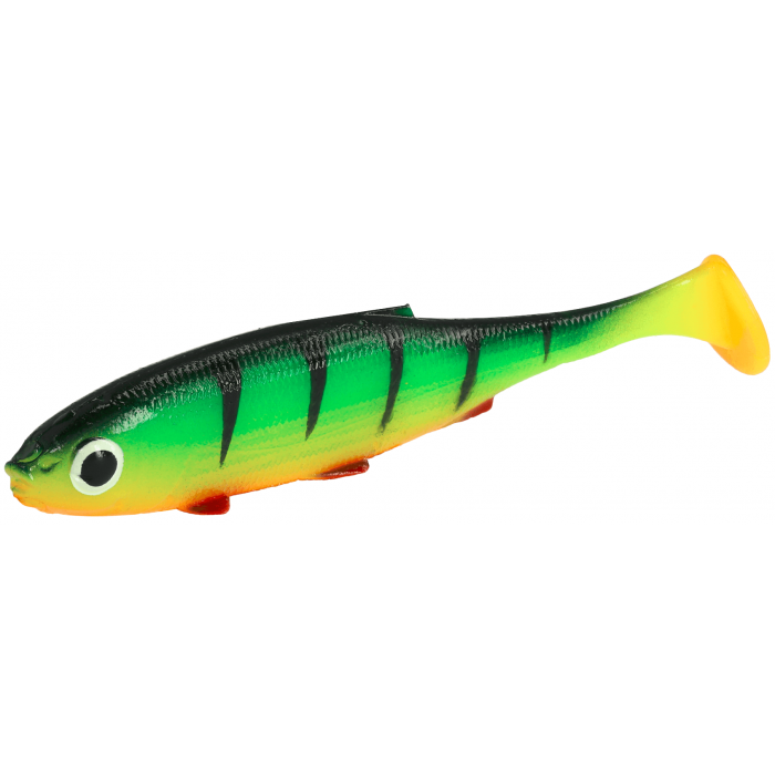 Guma na Okonia Mikado Real Fish 5cm - Firetiger Roach - 1szt