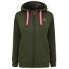 Women's Navitas SHERPA Fleece Hoodie Green S
