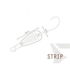 Blinkerspoon Forelle Delphin STRIP 2g Wamp