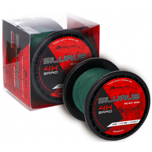 Mikado Silurus 4X Braided Line 0.35mm 300m