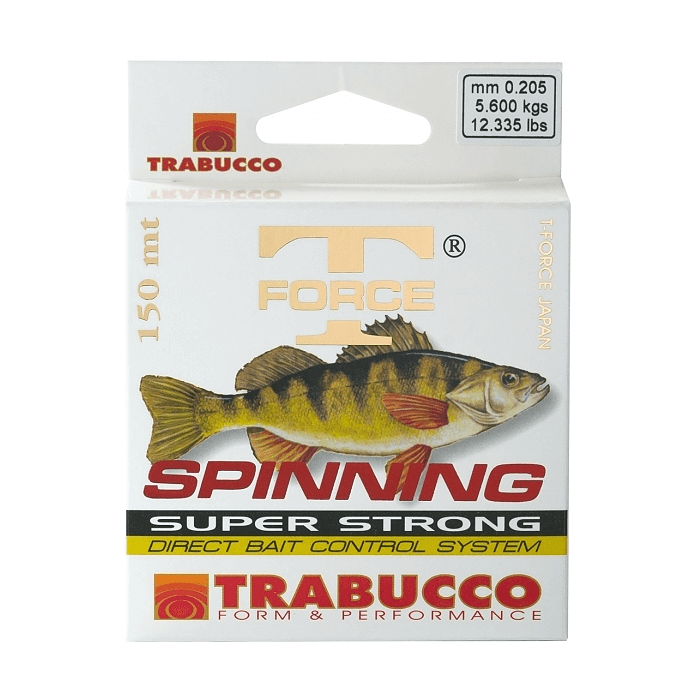 Trabucco T-Force Spin Perch Line 0.227mm 150m
