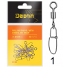 Delphin Swivel with Snap B-04 1 10pcs