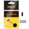 Stopery podłużne silikonowe na haczyk Delphin SSS