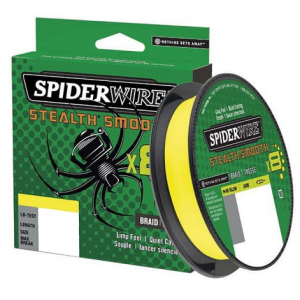 Plecionka spinningowa SpiderWire Smooth 8 Żółta 0,11mm 150m