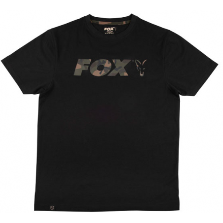 FOX Koszulka T-Shirt Black Camo Print XL
