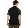 Koszulka FOX T-Shirt Black / Camo Reglan S