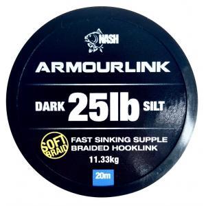 Weiches Nash Heavy Braid 25lb schwarz