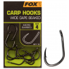 Haki karpiowe FOX CARP Hooks Wide Gape 2
