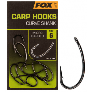 FOX Haczyki karpiowe CARP Hooks Curve Shank 4