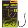 Haki karpiowe FOX CARP Hooks Stiff Rig Beaked 6