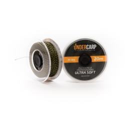 Plecionka przyponowa 20 m/35 lbs ULTRA SOFT - zielona Undercarp