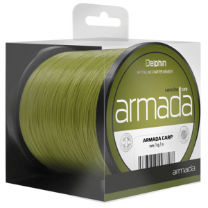 Kapraská vlasec Delphin Armada Carp Camo 0,35mm 300m 20,3lbs